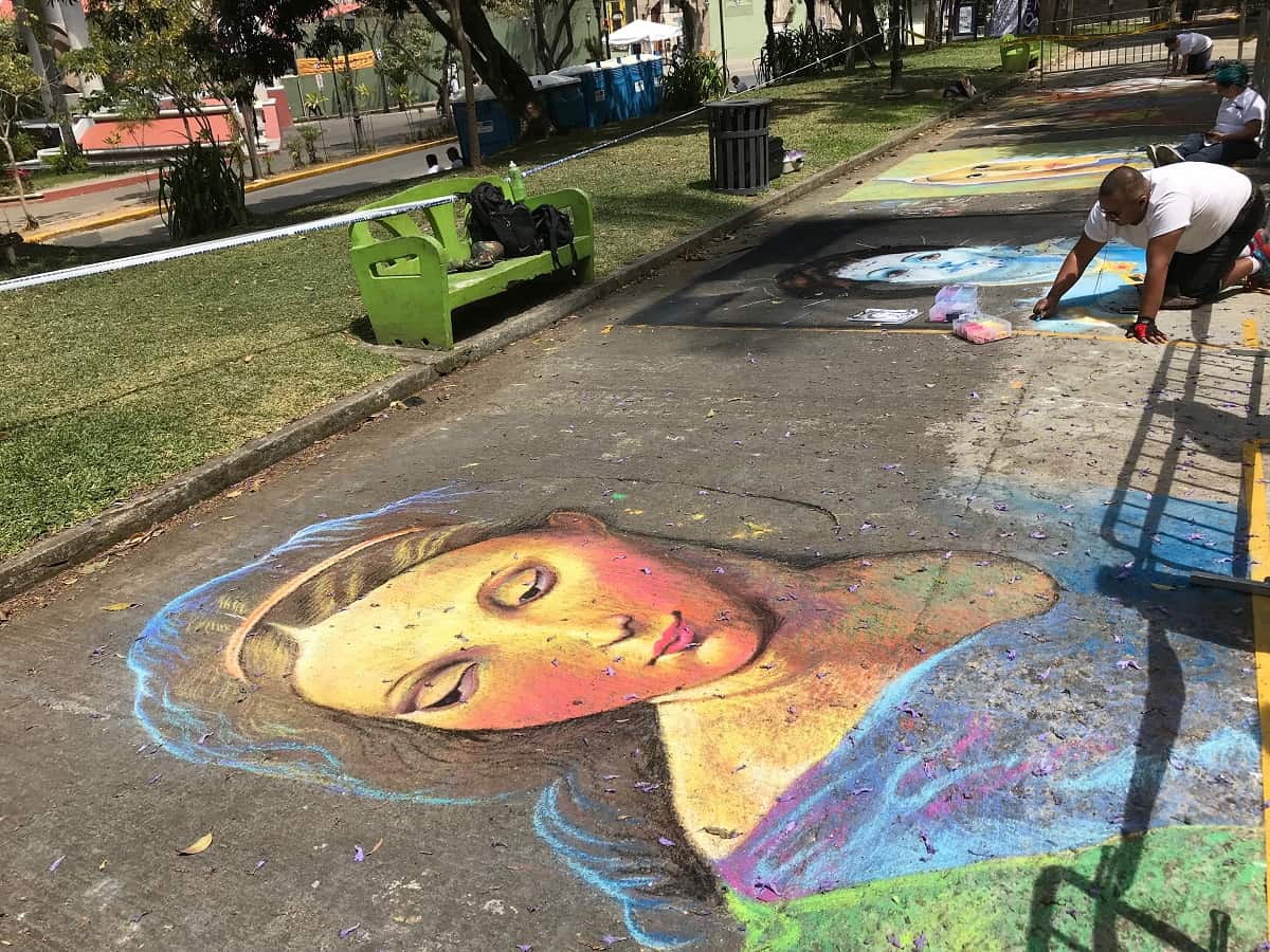 The art fest Transitarte 2018 filled east-central San José, Costa Rica with happy spectators on March 18.