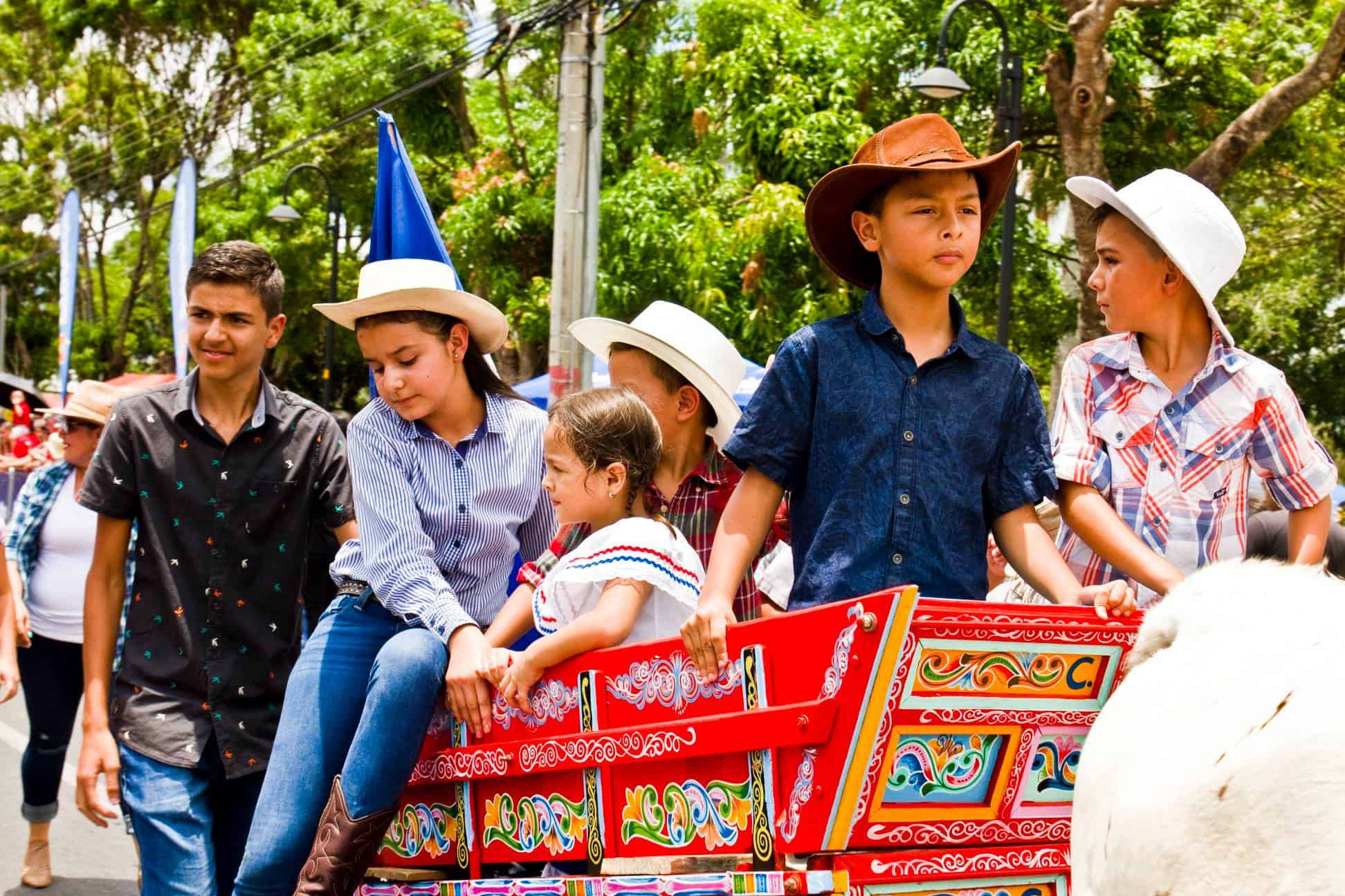 Oxcart Parade, Atenas, Costa Rica
