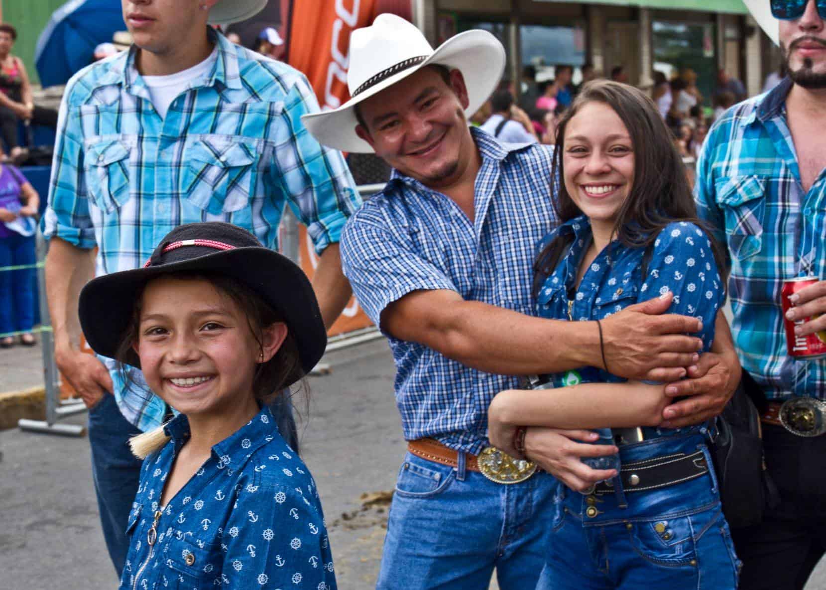 Oxcart Parade in Atenas, Costa Rica