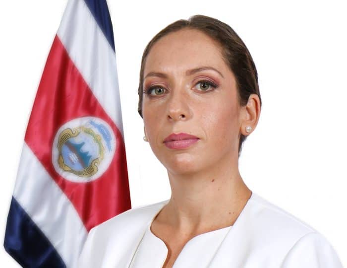 Costa Rican Legislative Assembly President Carolina Hidalgo