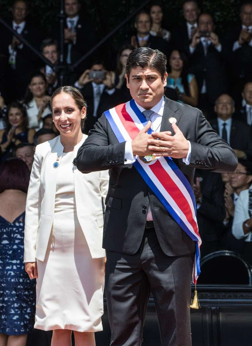 PHOTOS: Carlos Alvarado is sworn in as Costa Rica's 48th president