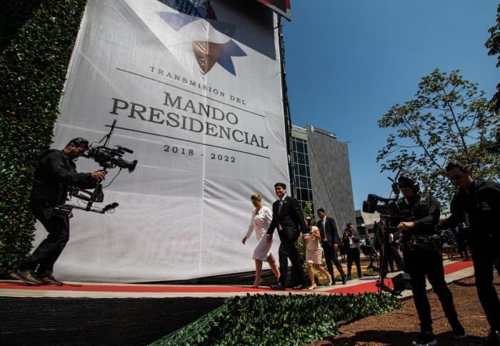 The inauguration of President Carlos Alvarado in Costa Rica