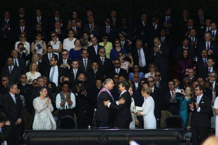 The inauguration of President Carlos Alvarado in Costa Rica