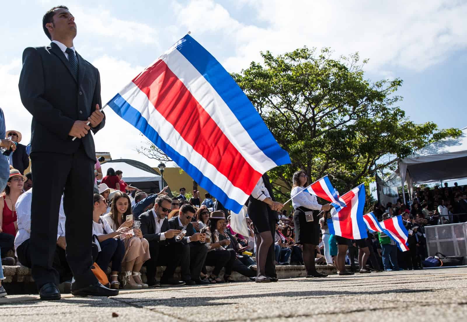 The inauguration of Costa Rica's 48th president, Carlos Alvarado, May 18, 2018