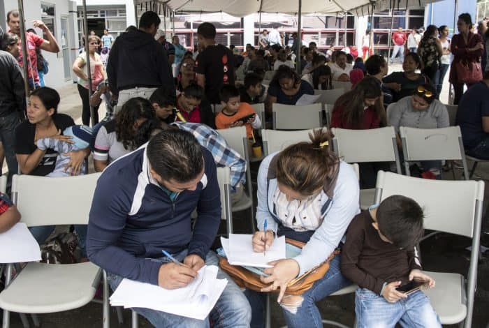 Nicaragua refugee requests in Costa Rica