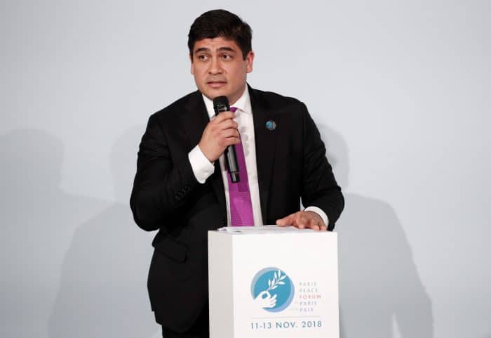 President of Costa Rica seeks to strengthen government after resignations due to private data scandal