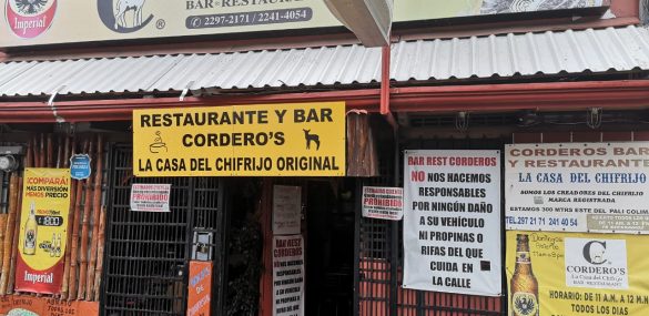 Traditional Costa Rica Food at Corderos