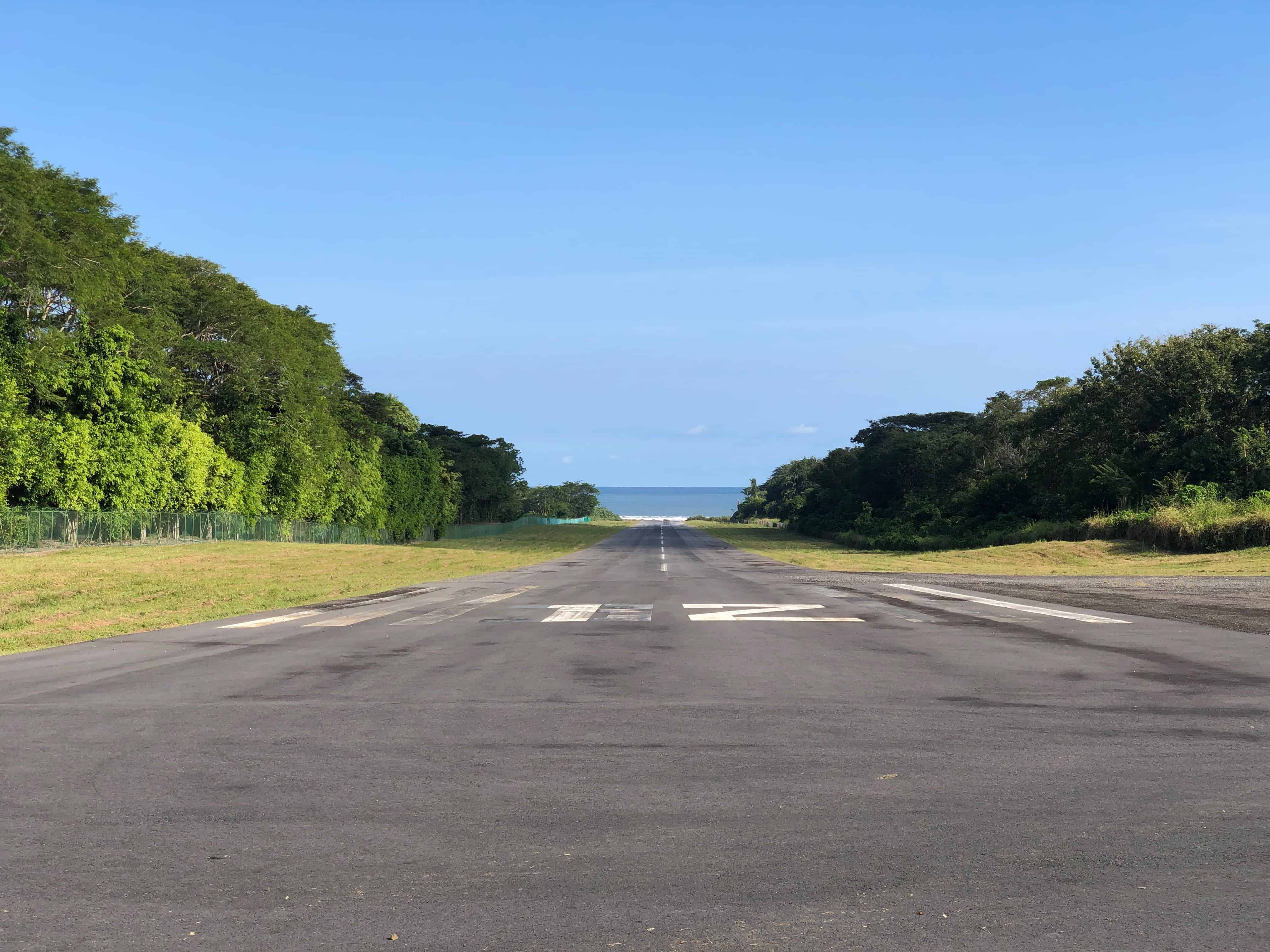 Costa Rica Airport Runway