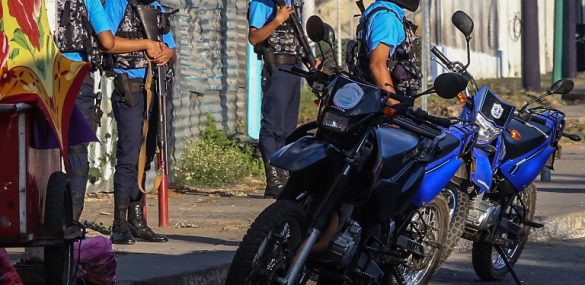 Members of the Nicaragua National Police