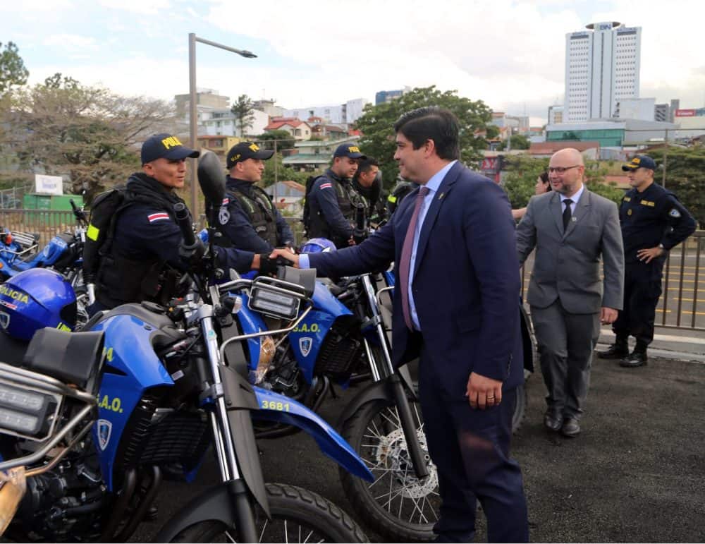 Costa Rica adds 152 new vehicles to police fleet
