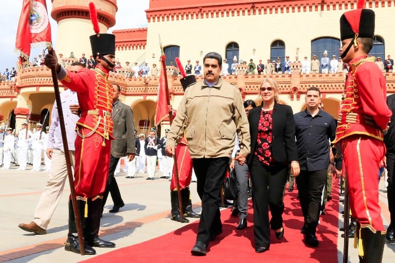 Nicolas Maduro in Venezuela.