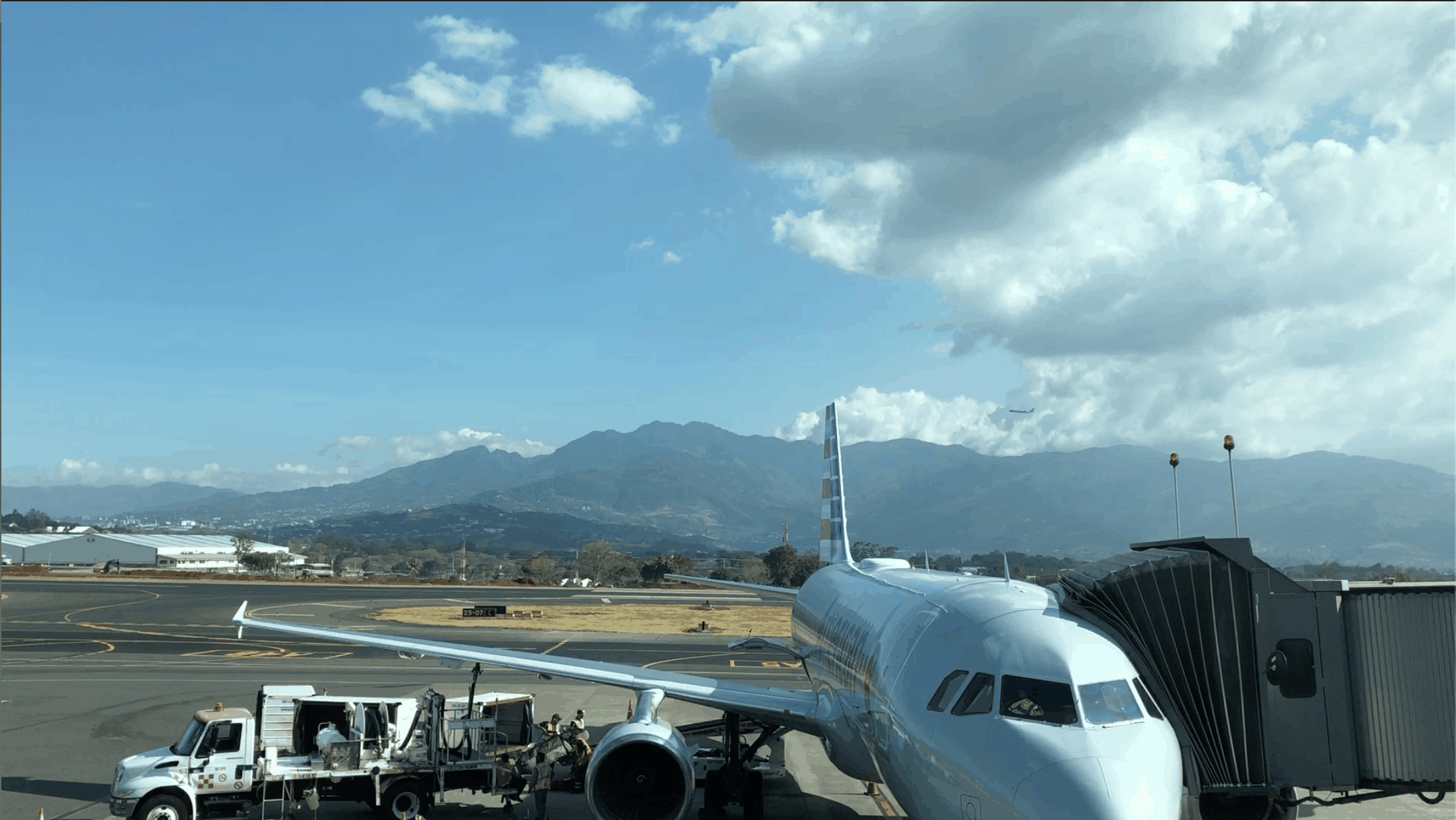 Airplanes at SJO in Costa Rica