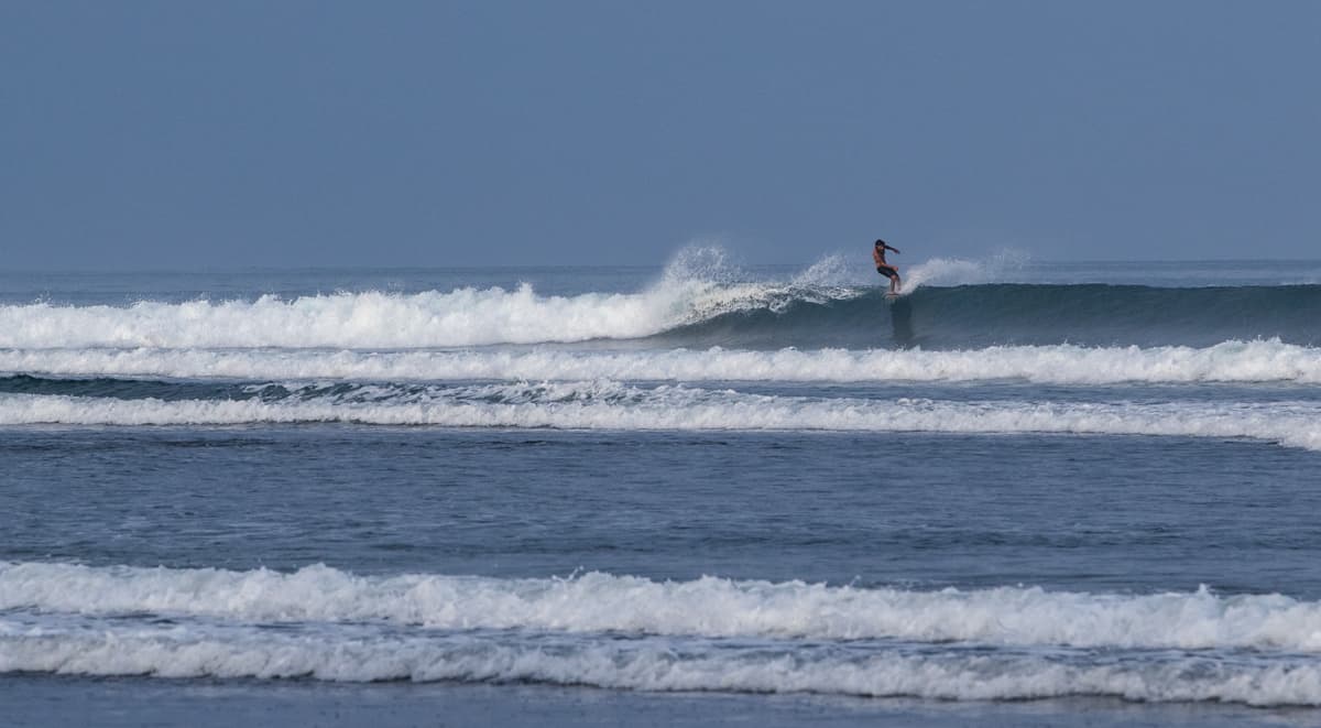 Surfing in Pavones Costa Rica