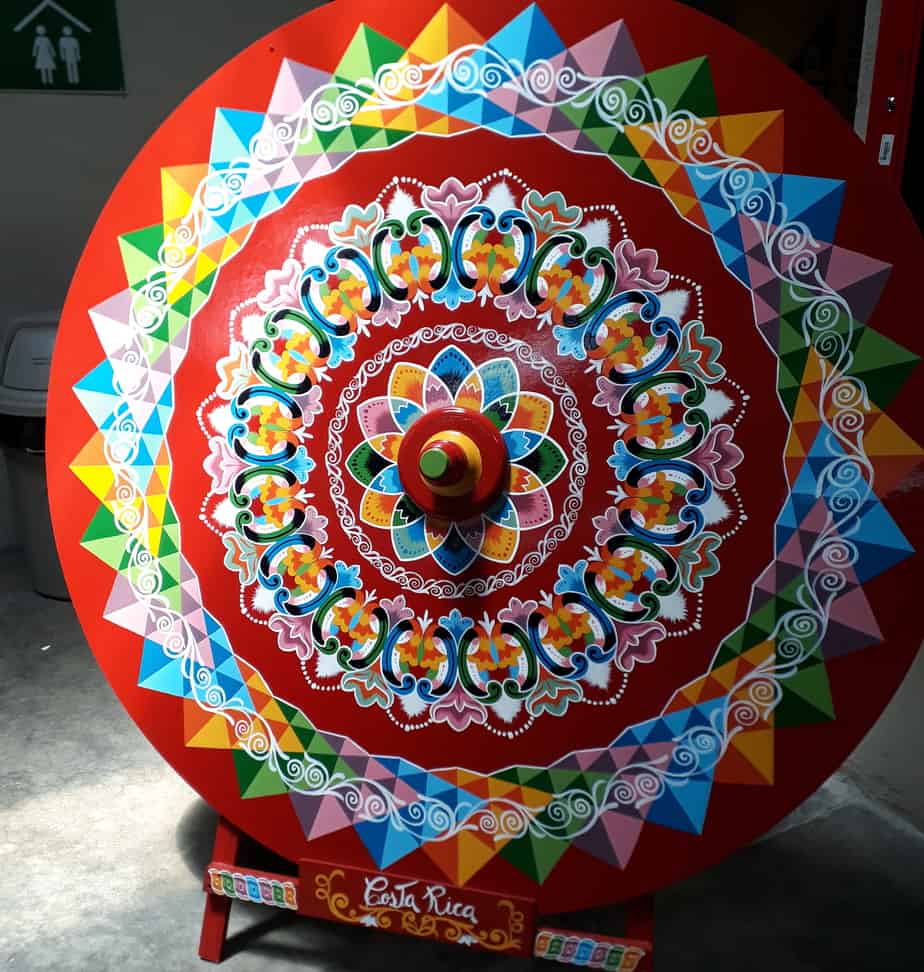 Traditional oxcart wheel