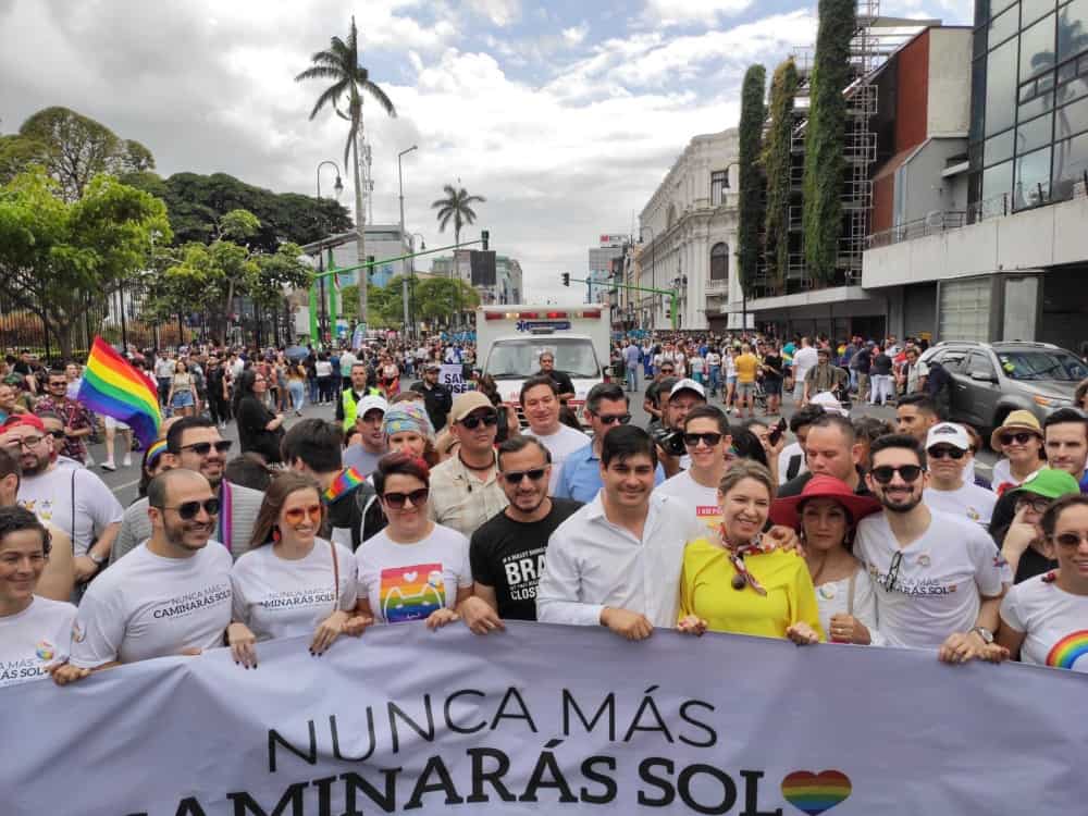 Carlos Alvarado at Pride 2019