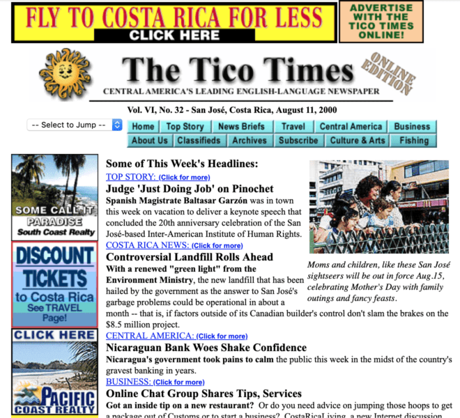 Here S Where To Find The Tico Times In Print The Tico Times Costa Rica News Travel Real
