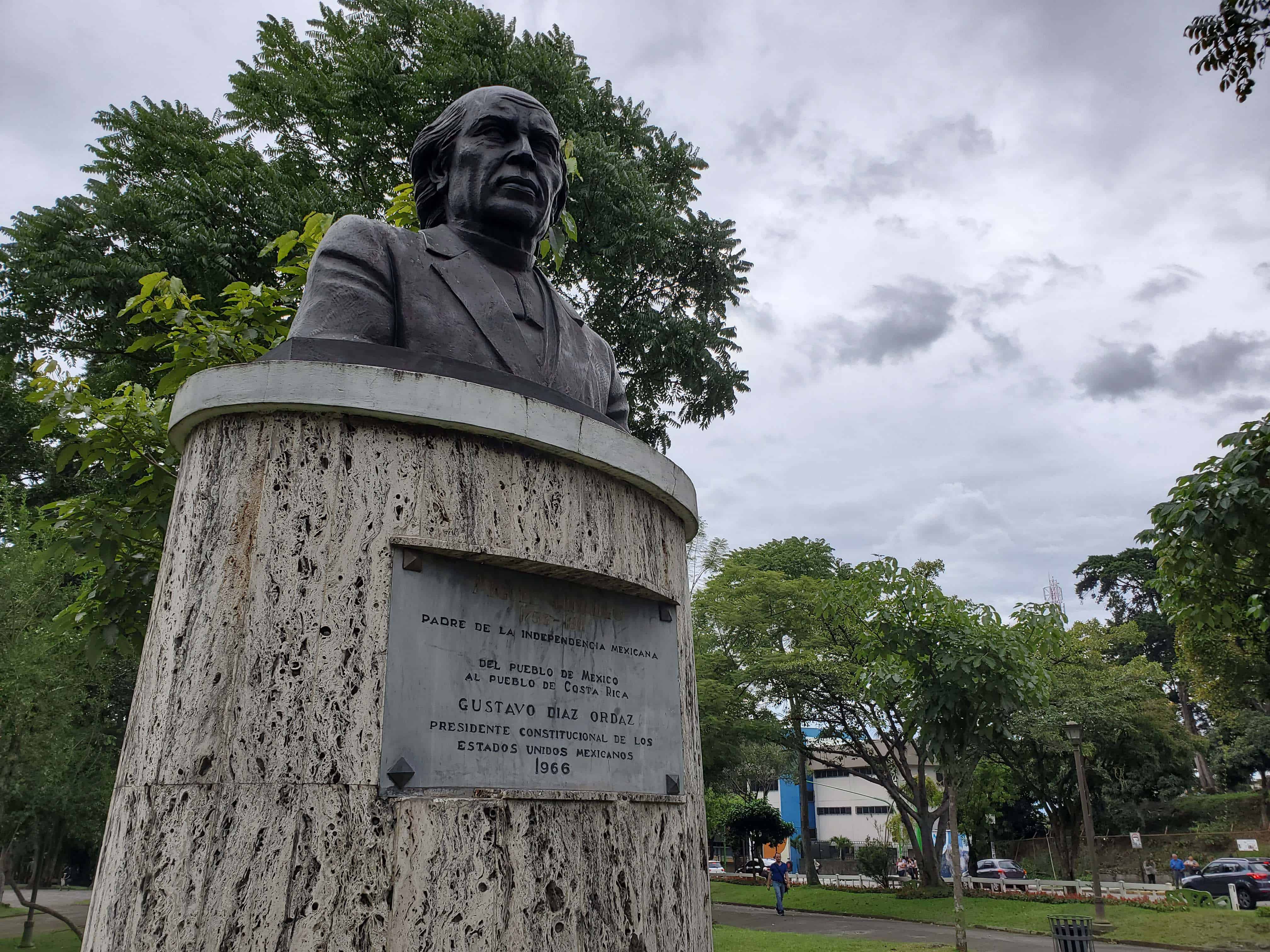 Statue of Miguel Hidalgo y Costilla