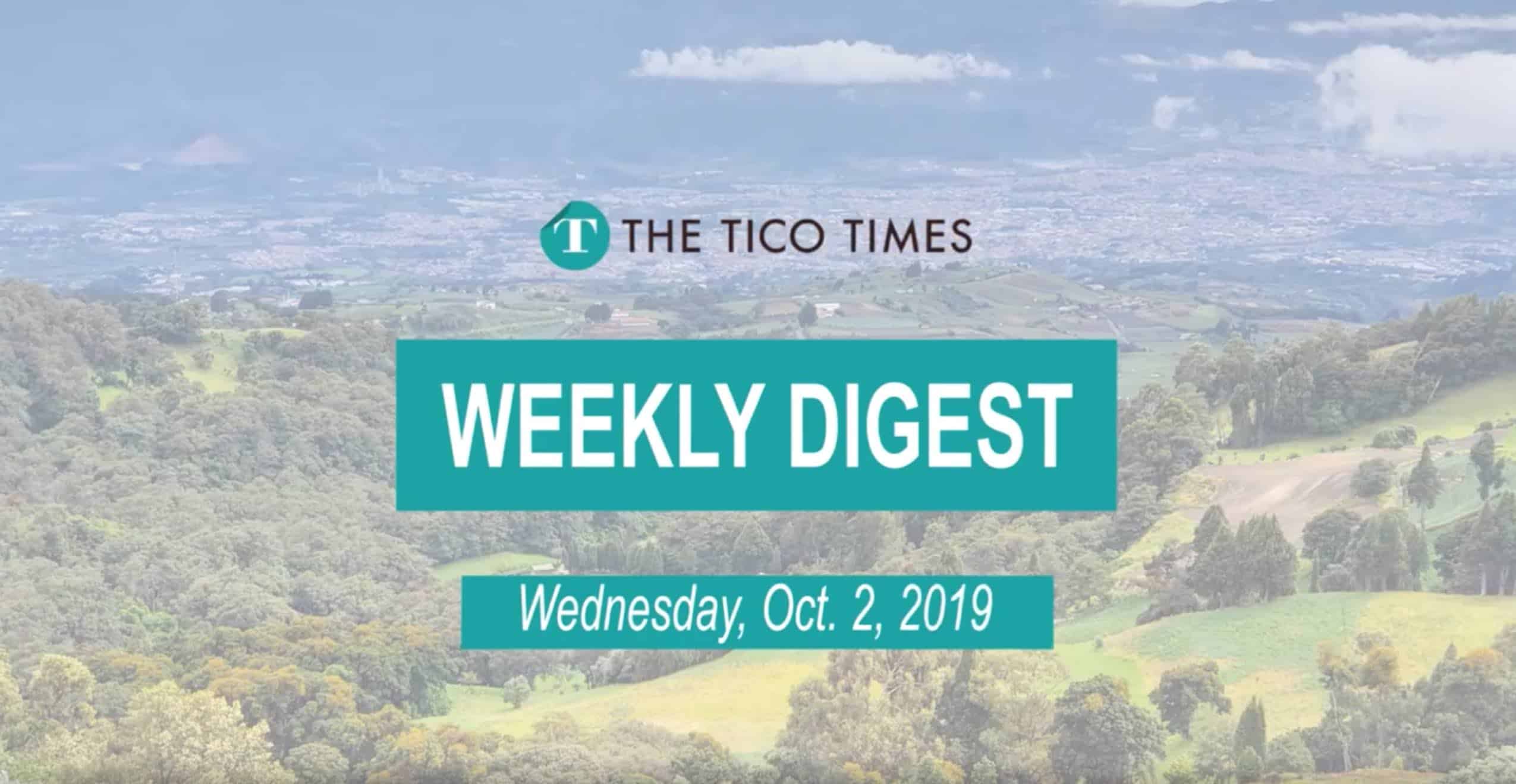 Tico Times Weekly Digest