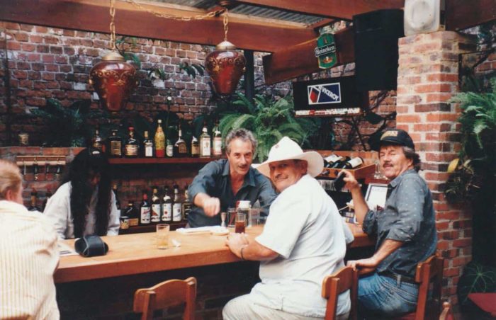 Old bar scene in San José