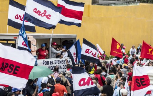Costa Rica limits the right to strike and prohibits it in essential services