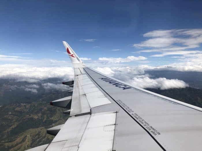 Descending into Costa Rica