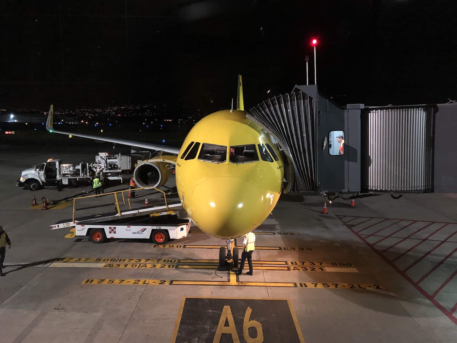 Spirit Airlines Airbus A321 at SJO