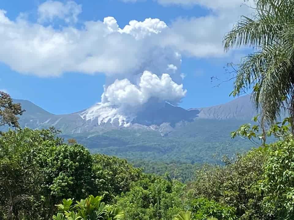 Rincón de la Vieja Volcano eruption
