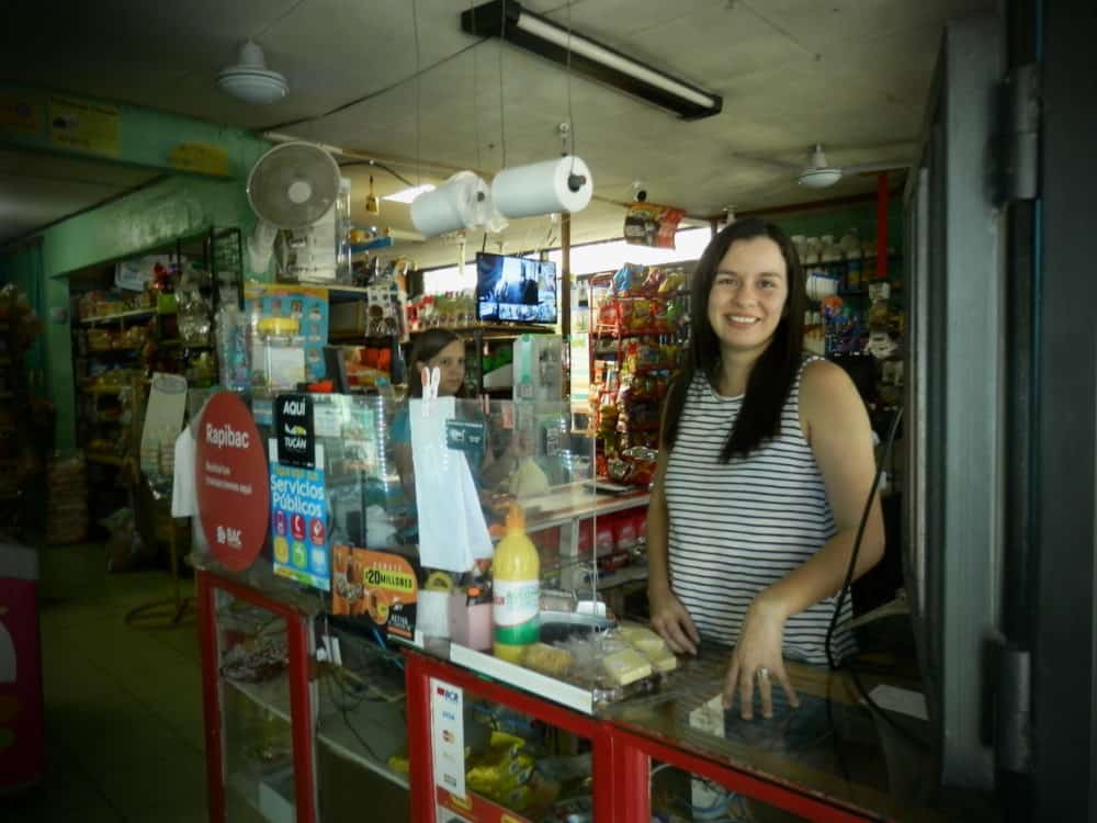 Sandra at Flaco's pulperia