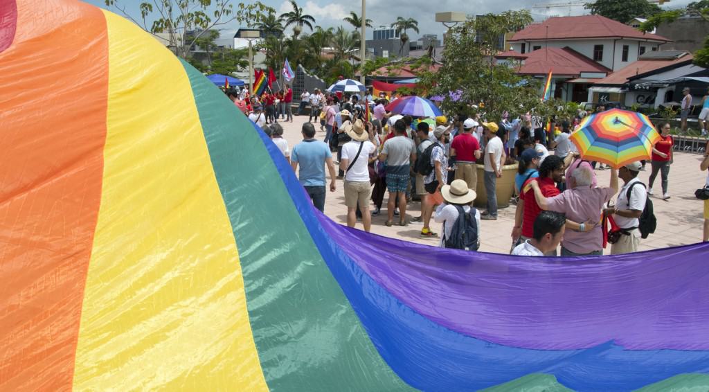 Members of the LGBTI community in Costa Rica