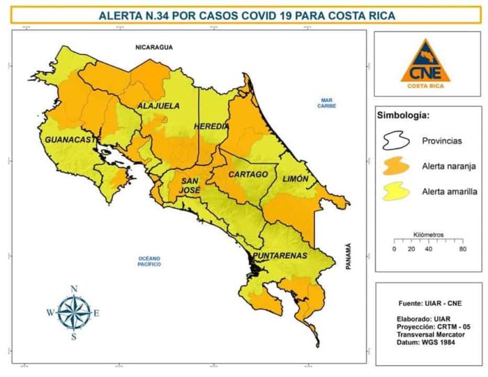 Costa Rica announces new restrictions to limit mobility in Greater