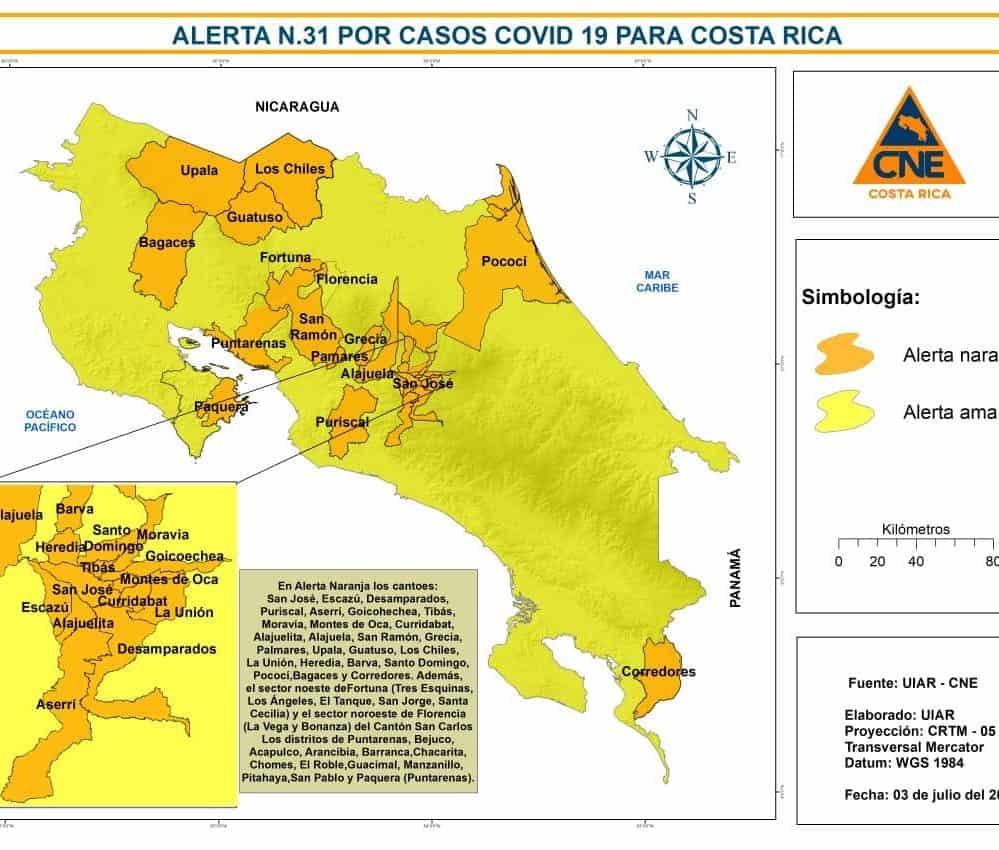 Costa Rica expands vehicular restrictions, places much of GAM under