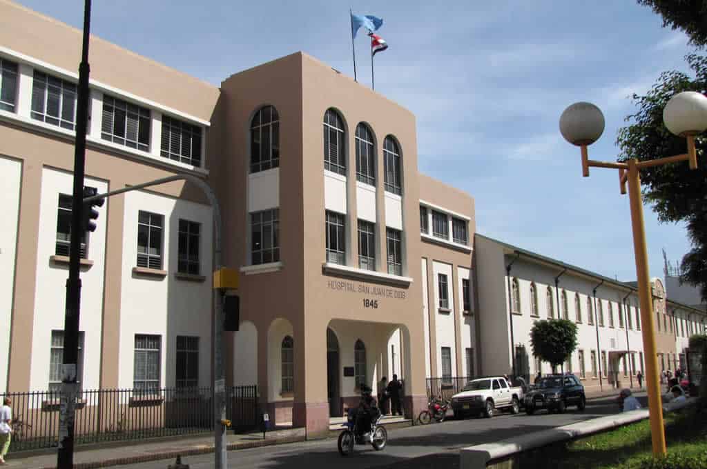 San Juan de Dios Hospital, part of the Costa Rica Social Security System.