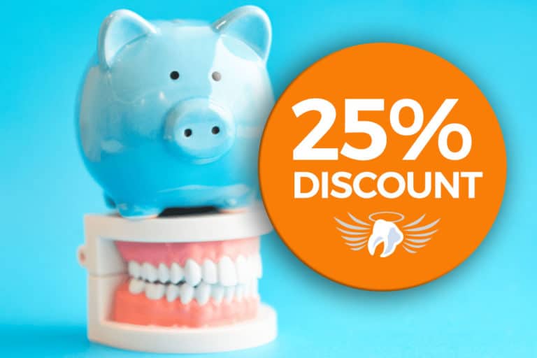 25 discount at Goodness Dental through August 31, 2020