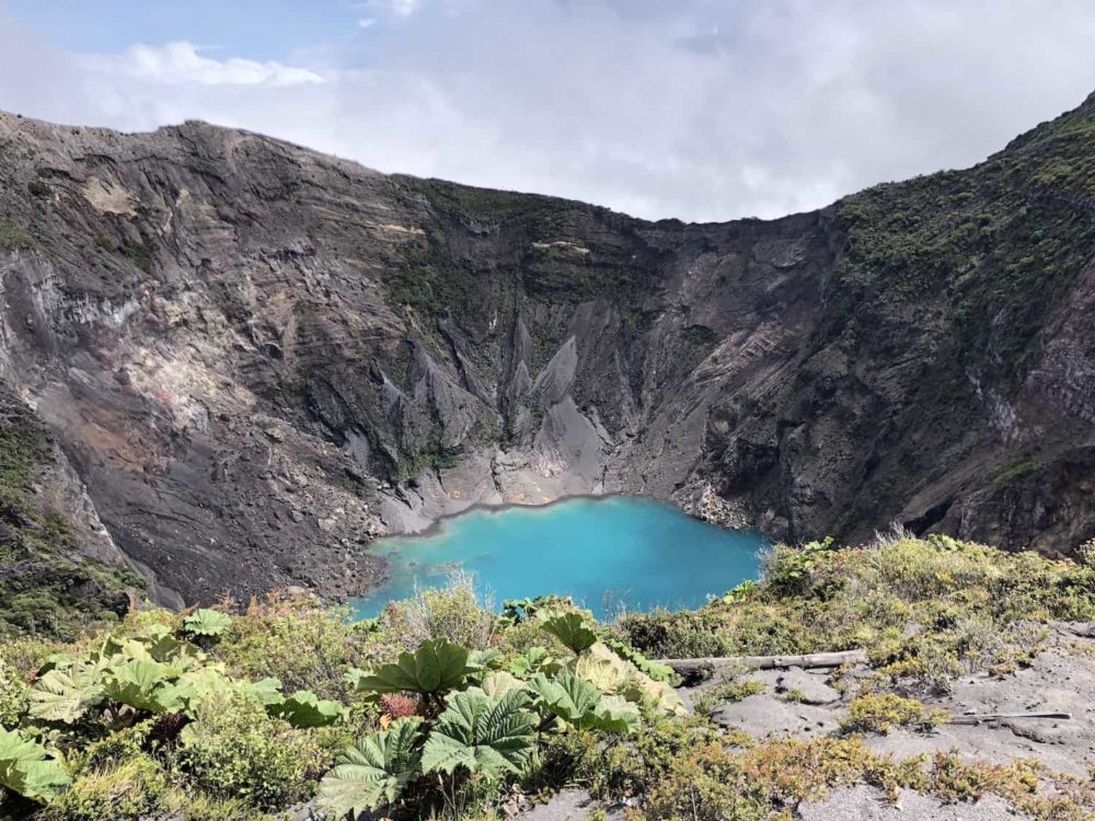 Crater of Irazú Volcano