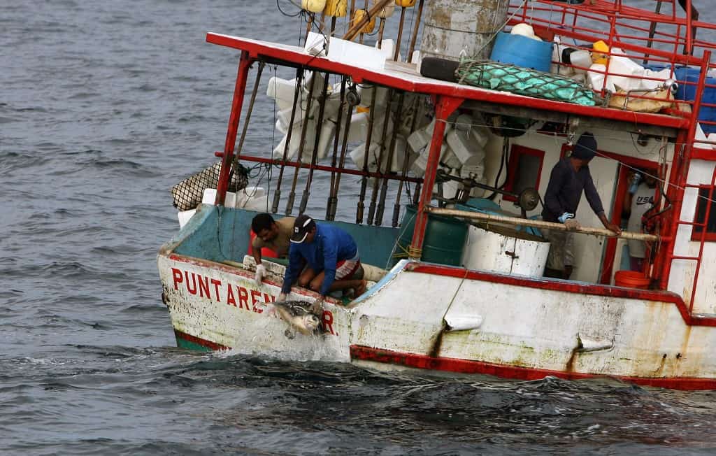 Fishing boat in Costa Rica