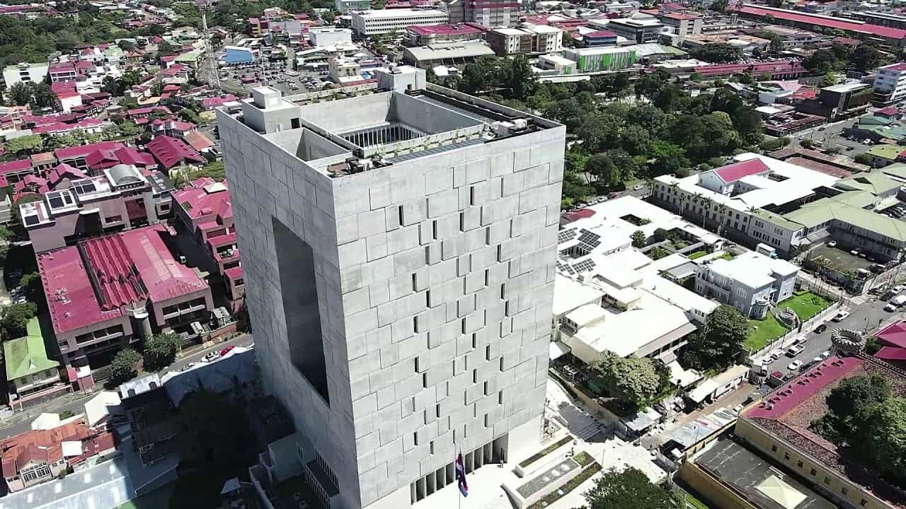 Costa Rica’s new Legislative Assembly building was inaugurated on October 19, 2020.