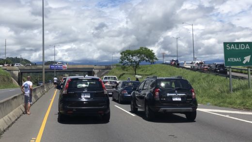 No road blockades reported as of late Monday morning