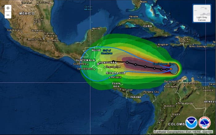 Tropical Storm Iota Expected To Be ‘major Hurricane,’ Make Landfall In ...