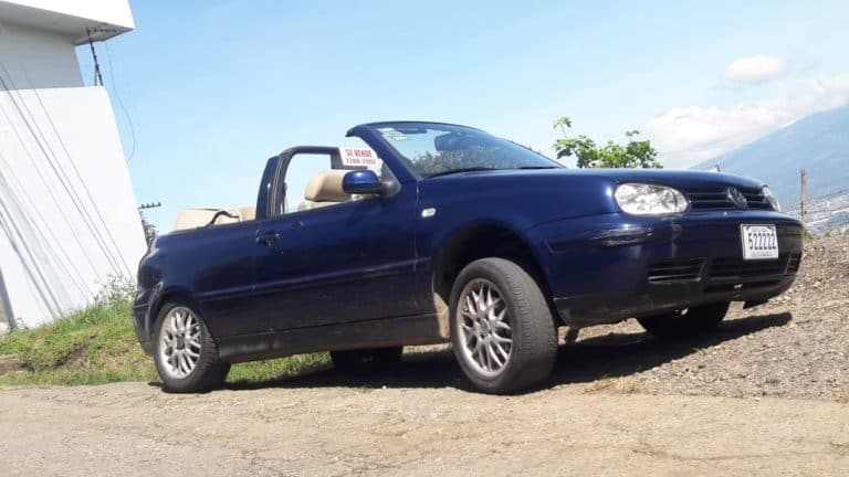 2001 V.W,. GOLF CONVERTIBLE 2001 V.W,. GOLF CONVERTIBLE