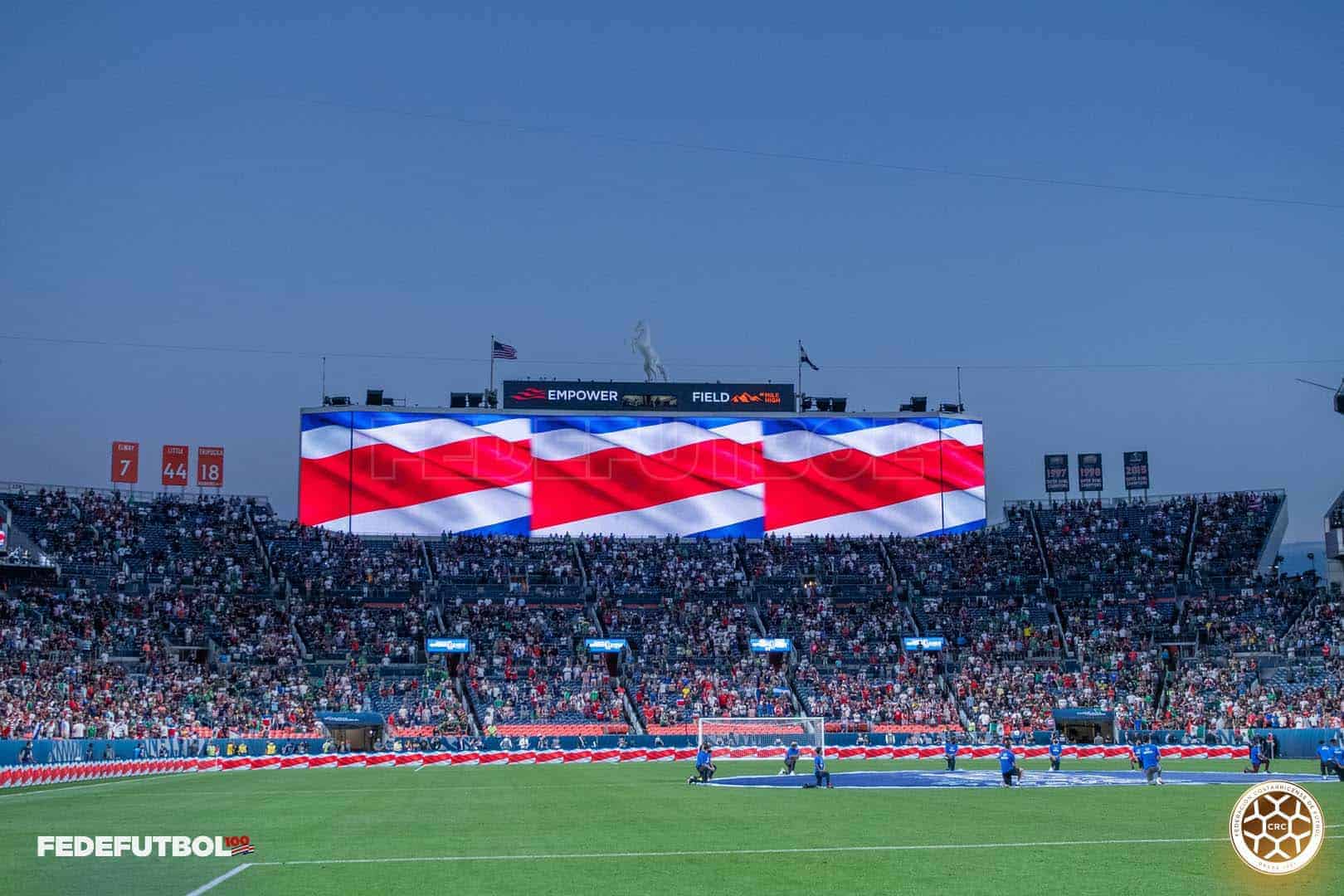 Costa Rica vs. Mexico at the Nations League semifinal in Denver on June 3, 2021.