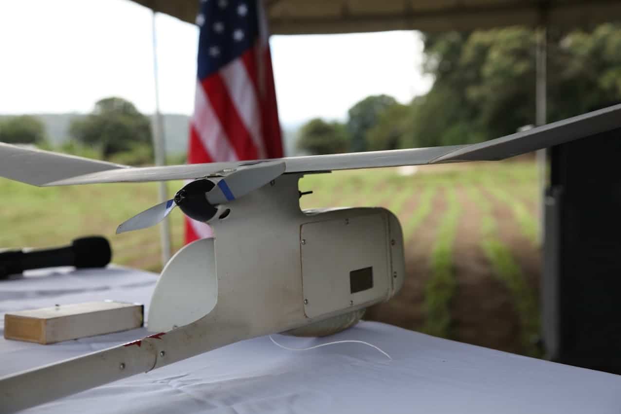 A drone donated to Costa Rica by the United States