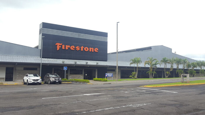 Un edificio Firestone en Costa Rica.