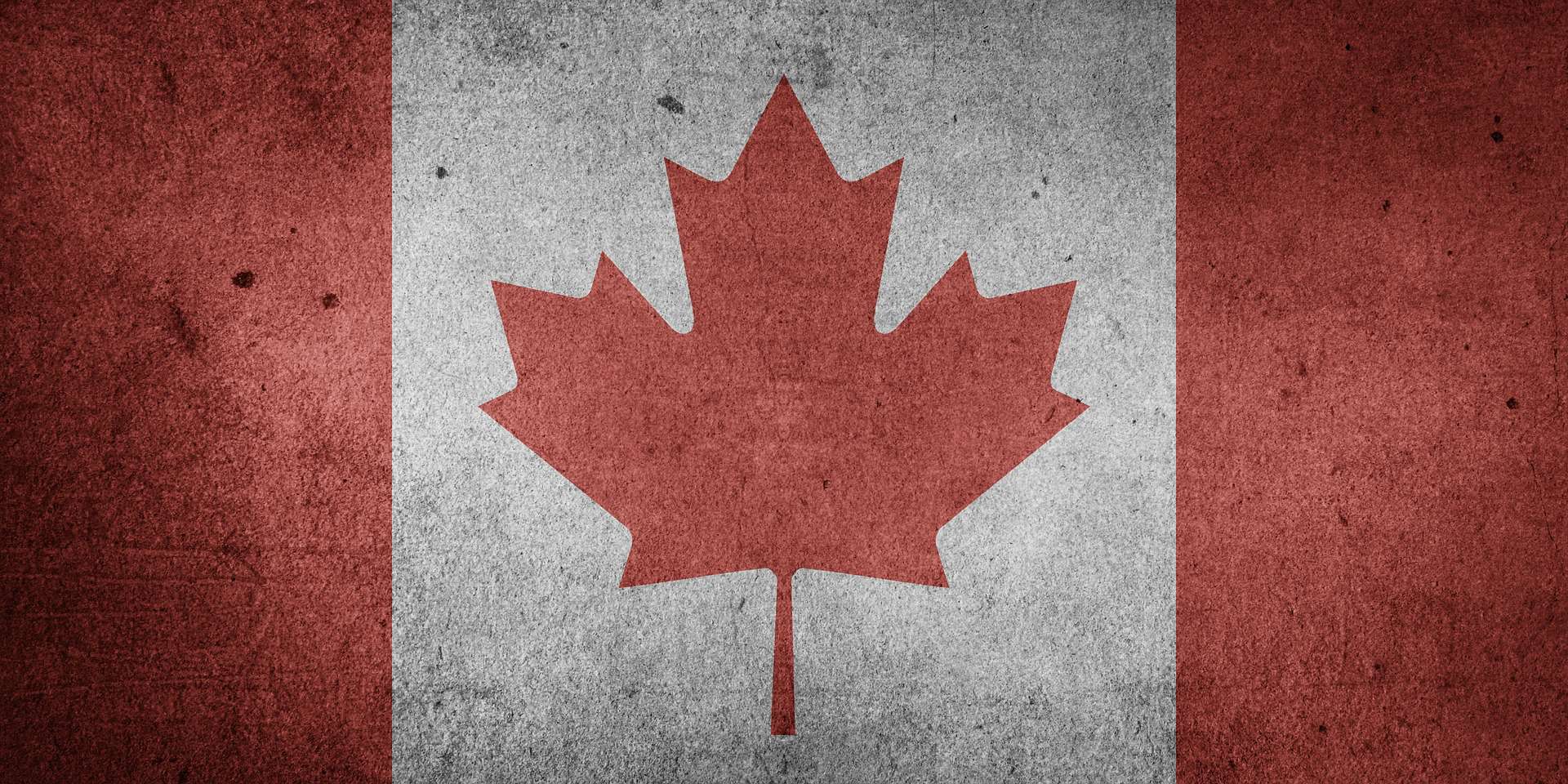 Illustration of the Canadian flag.