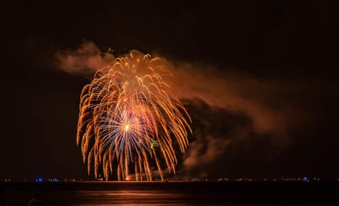 Fireworks in Costa Rica