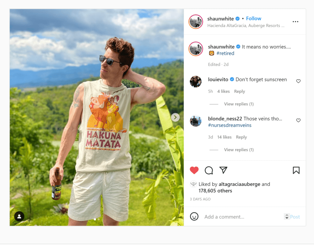 Shaun White and Nina Dobrev are Visiting Costa Rica 