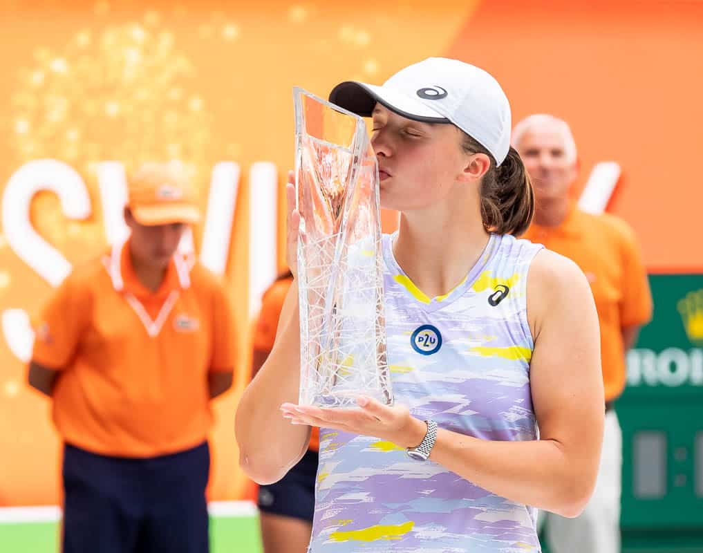 Swiatek bate Osaka em Miami e conquista o 3º título de WTA 1000