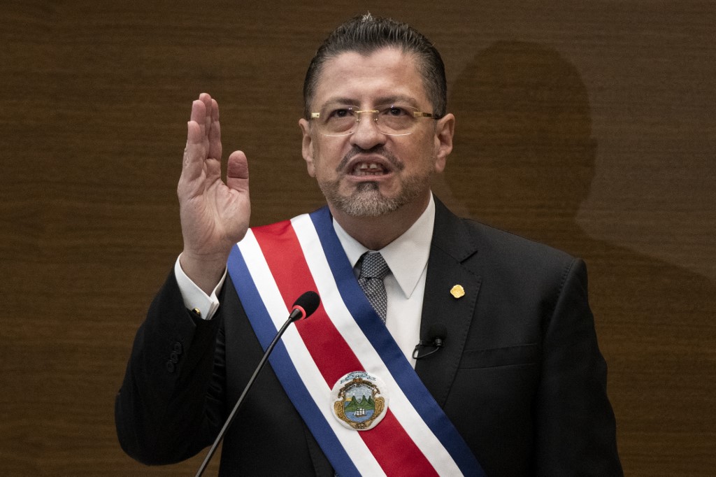 Costa Rica President Chaves