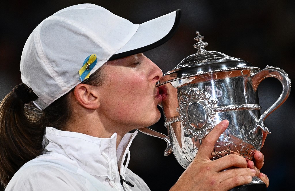 2022 Womens French Open Winner Swiatek