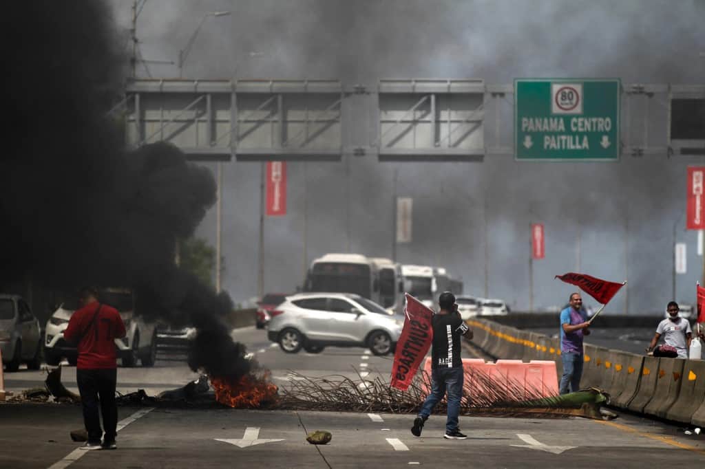 Panama Gas Protests