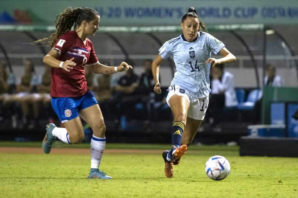 Photo of España venció 5-0 a Costa Rica en el Mundial Femenino Sub 20: